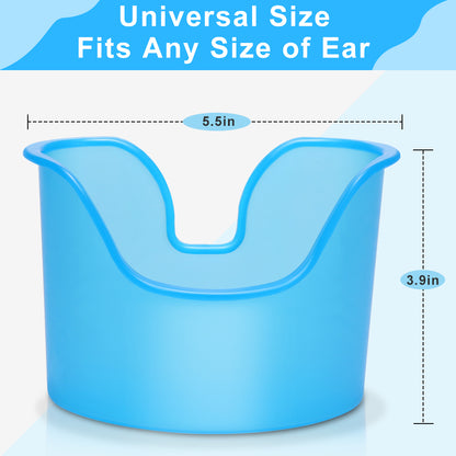 Ear Wash Basin, Wax Removal Basin Compatible with All Types of Ear Wash Systems