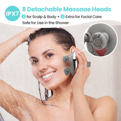 Scalp Massager, Silver